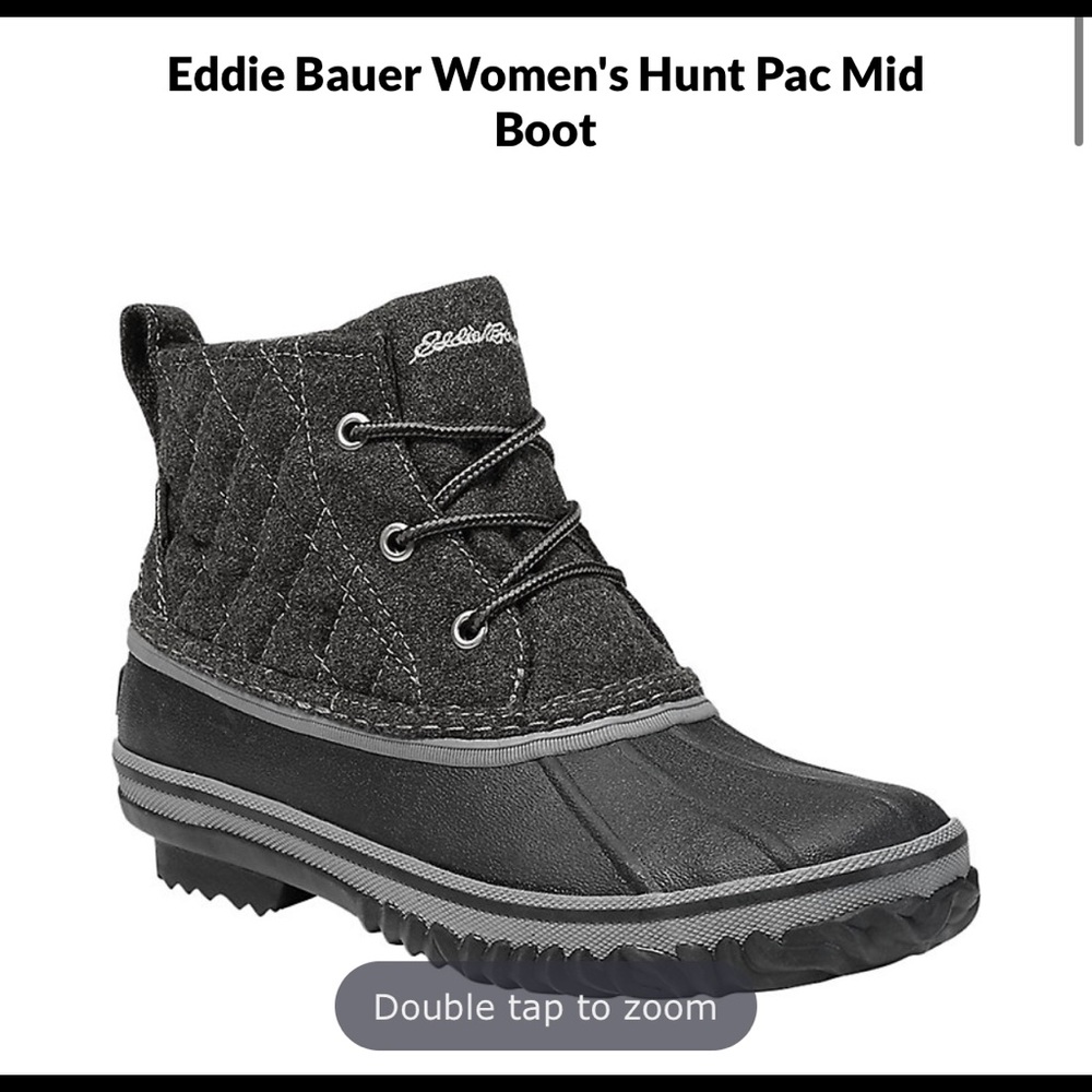 Slightly used woman’s hunt pac boots size 8